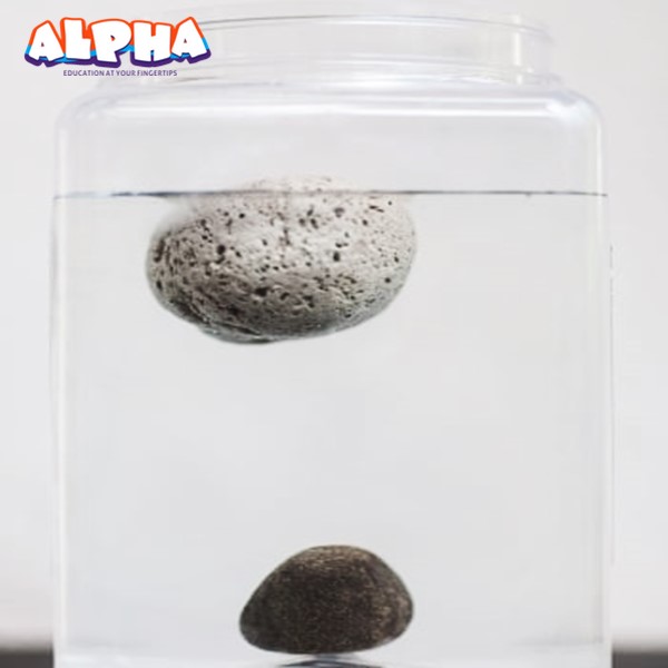 Alpha science classroom：Floating Rocks