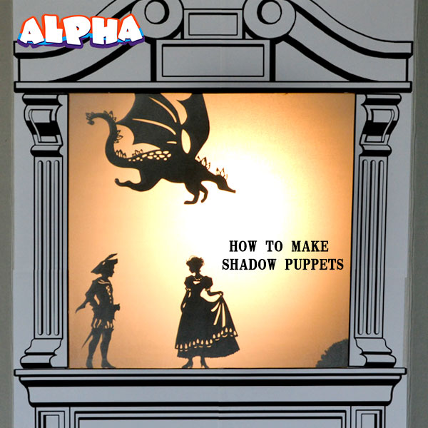 Alpha science classroom： How to make shadow puppets