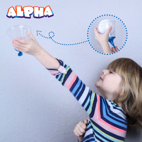 Alpha science classroom：How to make a simple snowball launcher for children