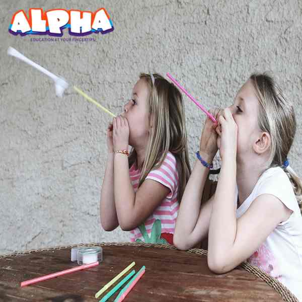 Alpha science classroom：DIY a Paper Rocket
