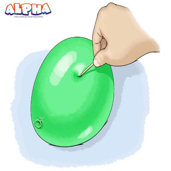 Alpha science classroom：Stretchy Balloon Science