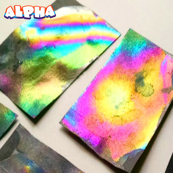  Alpha science classroom：Rainbow Paper - Children's Color Science Experiment