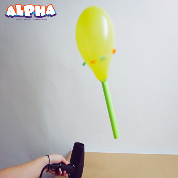 Alpha science classroom： DIY Flying Balloon