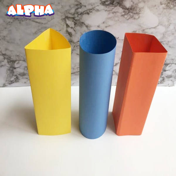 Alpha science classroom： How to test the strength of shapes