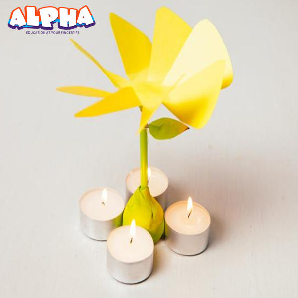 Alpha science classroom： DIY Thermal Powered Flower