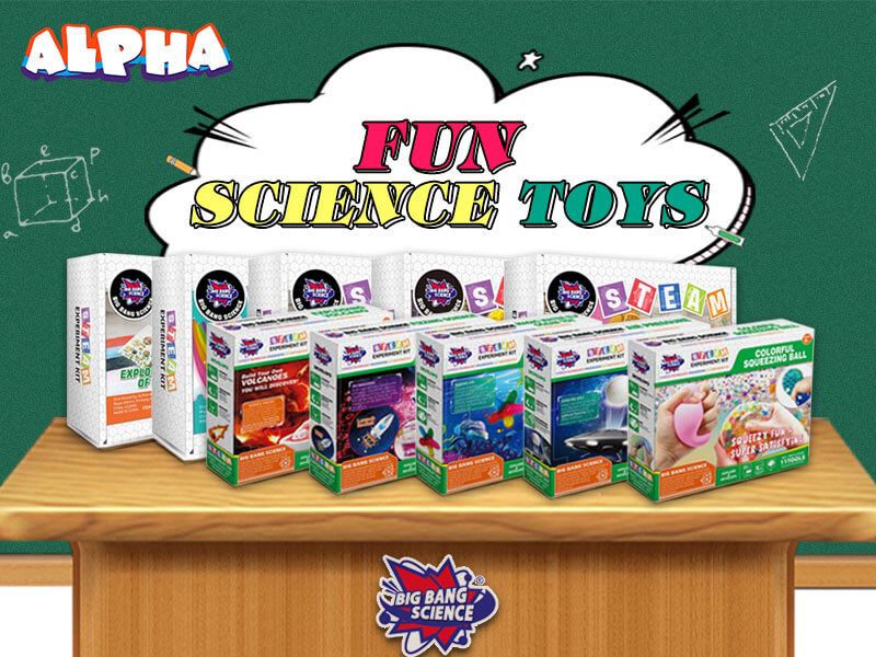 Alpha science toys：New science toys for kid