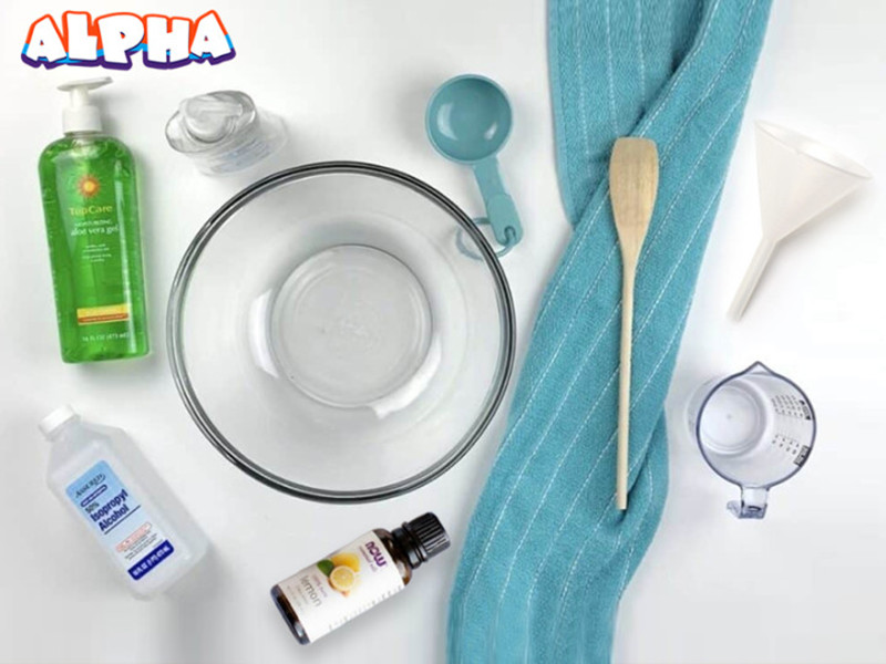 Alpha science classroom：prepare material-Alpha science classroom：DIY hand sanitizer-science experiment for kids
