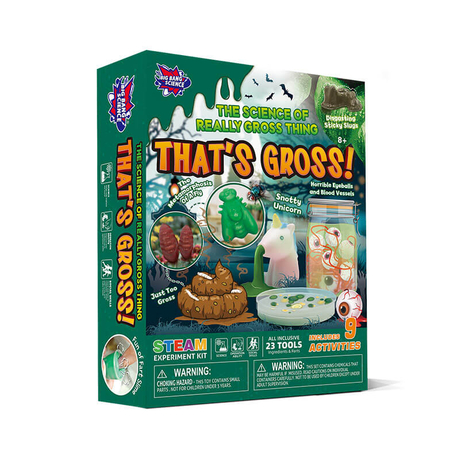 the science of really gross thing disgusting science kit disgusting biology kit alpha science toys