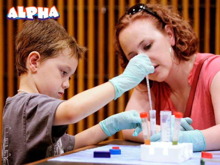 Alpha science classroom-Educational science toys for children