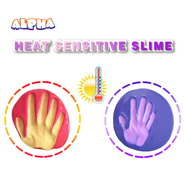 Alpha science classroom: Amazing heat-sensitive slime toys