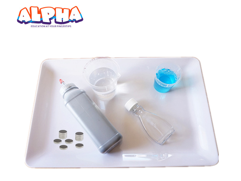 Alpha science classroom-magnet experiments for kids