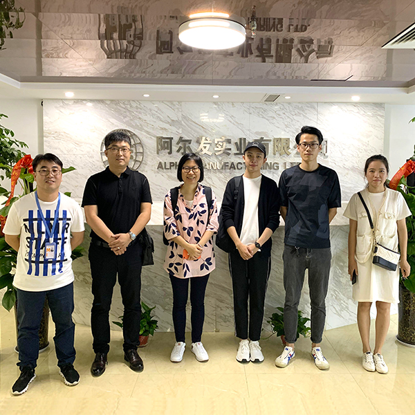 Alpha science toys：Taiwanese customers visit Alpha's factory