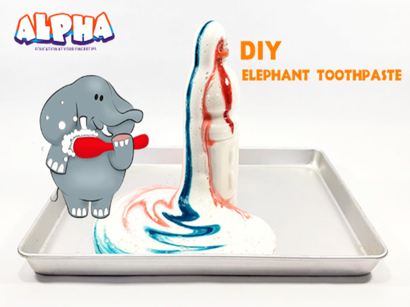 Alpha science classroom-elephant toothpaste