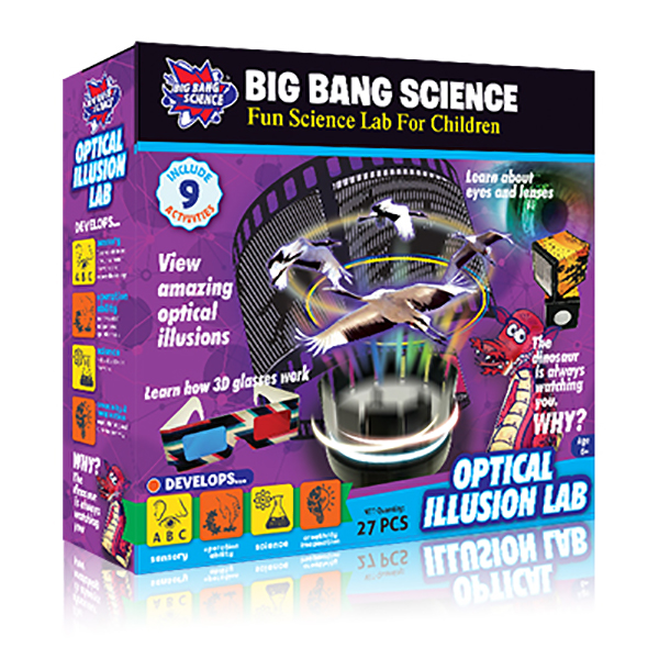 OPTICAL ILLUSION LAB-cool physics toys