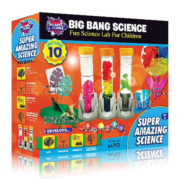 SUPER AMAZING SCIENCE-chemistry experiments kits
